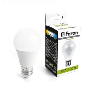 Лампа светодиодная Feron, 14W/4000K, Е27, LB-3094, Белый свет 41346