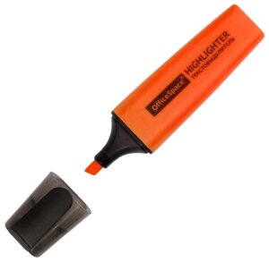 Маркер текстовыделитель 1-5 мм, оранжевый, OfficeSpace H_16448