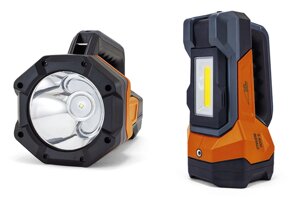 Многофункциональный аккумуляторный фонарь с боковым светом S-1000 BUFFALO