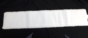 Насадка МОП для швабры 80*12/15 см карман микрофибра белая