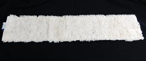 Насадка МОП для швабры 80*12/15 см карман петельчатая тафтинговая хлопок-полиэстер белая