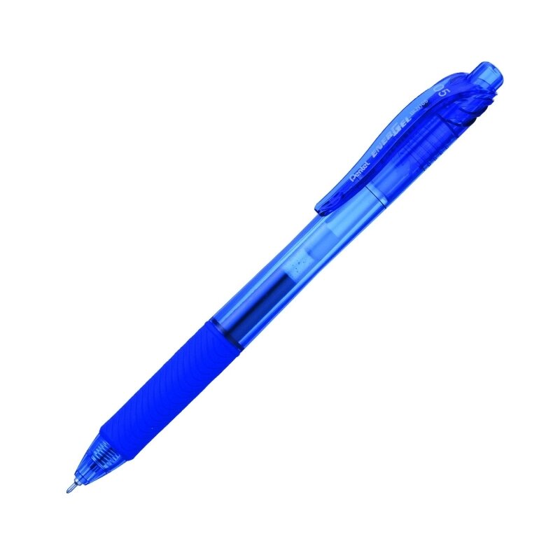 Ручка-роллер автоматическая &quot;Ener. Gel-X&quot; BLN105  Pentel 0,5 мм синий, черный, красный - интернет магазин