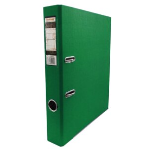 Регистратор А4, 50 мм, ПВХ, темно-зеленый, Tiralana Flax Vinil RMP50-423GN