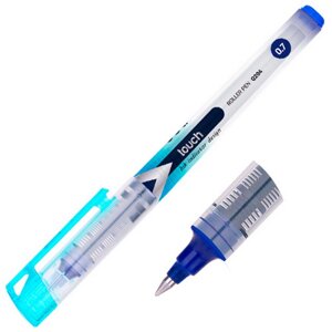 Ручка роллер, синяя, 0.7 мм, Touch, Deli