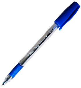 Ручка шариковая, синий стержень, 0.7 мм, ZING, Flair