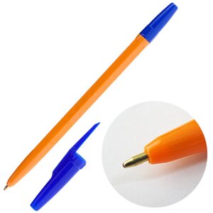 Ручка шариковая, синий стержень GROSS