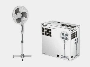 Вентилятор электрический напольный ВП-01 "Тайфун", серый, TDM electric в коробке 2 шт