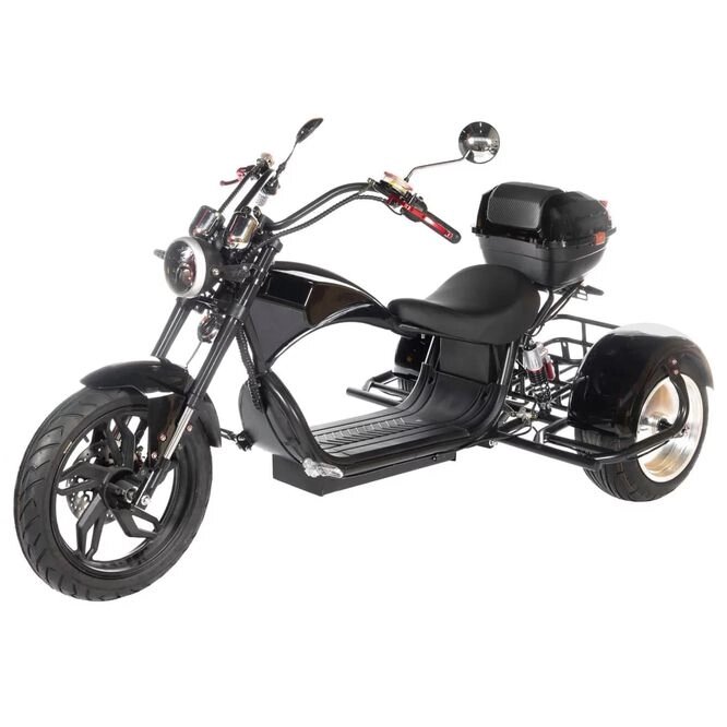 Электроскутер CitycocoTrike Chopper Premium от компании Интернет-магазин электротранспорта и гаджетов Нова.бел - фото 1