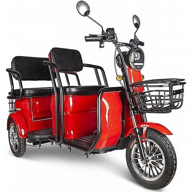 Электроскутер Eltreco Rutrike Экипаж 60V650W (красный) от компании Интернет-магазин электротранспорта и гаджетов Нова.бел - фото 1