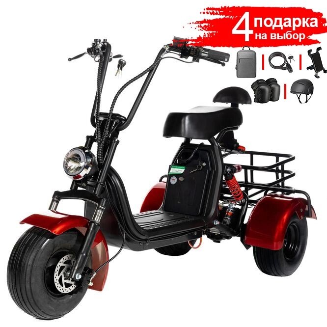 Электроскутер-Трицикл CityCoCo TRIKE Classic GT X5 2023 от компании Интернет-магазин электротранспорта и гаджетов Нова.бел - фото 1