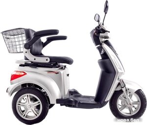 Электроскутер Volteco Trike New (серебристый)