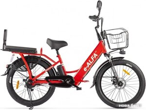 Электровелосипед Eltreco Green City E-Alfa Fat 2020 (красный)
