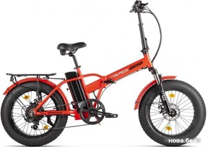Электровелосипед Volteco Cyber 2020 (красный/черный)
