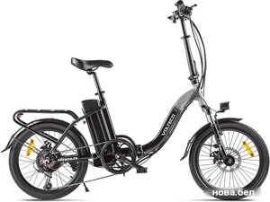 Электровелосипед Volteco Flex 2020 (черный/серый)