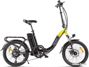 Электровелосипед Volteco Flex Up 2020 (черный/желтый)