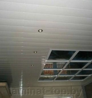 Реечный потолок &quot;Албес&quot; 150мм белый жемчуг (S-дизайн) - описание