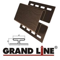 Н-профиль Grand Line Коричневый (длина-3м) - обзор