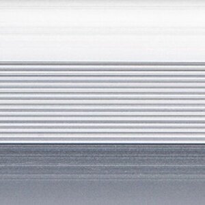 Угол алюминиевый внутренний 20х20мм Серебро 135 сантиметров