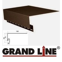 Околооконная планка Grand Line Коричневая (длина-3,05м)