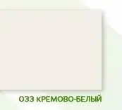 Плинтус ПВХ Ideal Деконика 85мм 033 Кремово-белый