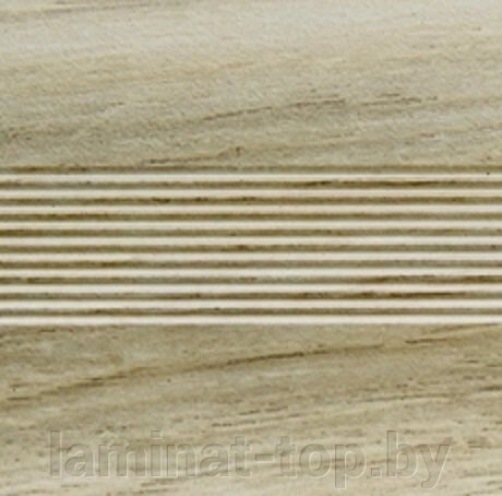 Порог (стык) алюминевый 38мм Дуб Аляска 135 сантиметров от компании ИП Мисник М. В. - фото 1