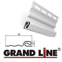 Стартовая планка Grand Line Белая (длина-3м) от компании ИП Мисник М. В. - фото 1