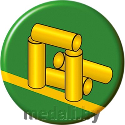Акриловая эмблема городки 1322-025-000 от компании ЧП «Квадроком-пром» - фото 1