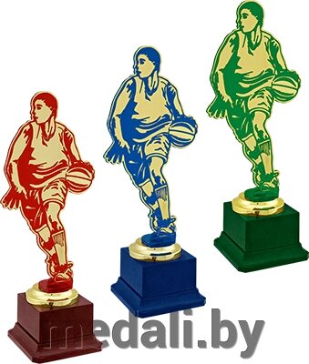 Акриловая награда Баскетбол 1746-004-002 от компании ЧП «Квадроком-пром» - фото 1