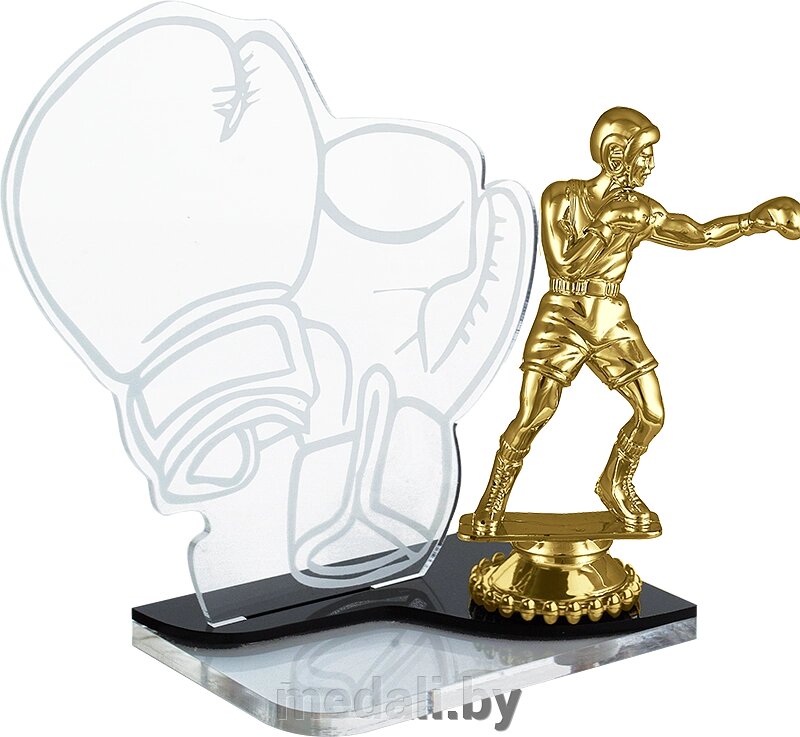 Акриловая награда бокс 1722-165-000 от компании ЧП «Квадроком-пром» - фото 1