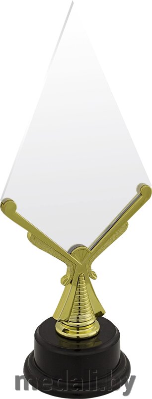 Акриловая награда Четырехугольник 1708-042-702 от компании ЧП «Квадроком-пром» - фото 1