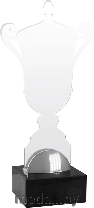 Акриловая награда Кубок 1708-044-702 от компании ЧП «Квадроком-пром» - фото 1