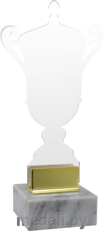 Акриловая награда Кубок 1708-044-703 от компании ЧП «Квадроком-пром» - фото 1