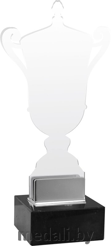 Акриловая награда Кубок 1708-044-704 от компании ЧП «Квадроком-пром» - фото 1