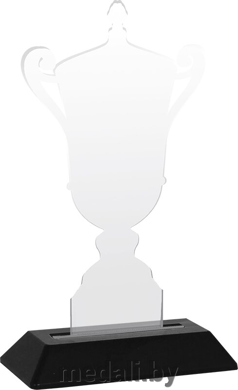 Акриловая награда Кубок 1708-044-705 от компании ЧП «Квадроком-пром» - фото 1