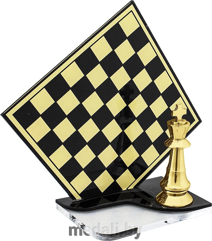 Акриловая награда Шахматы 1734-190-000 от компании ЧП «Квадроком-пром» - фото 1
