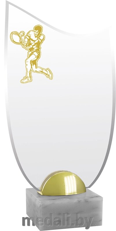 Акриловая награда Теннис 1708-520-701 от компании ЧП «Квадроком-пром» - фото 1