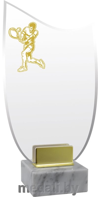 Акриловая награда Теннис 1708-520-703 от компании ЧП «Квадроком-пром» - фото 1
