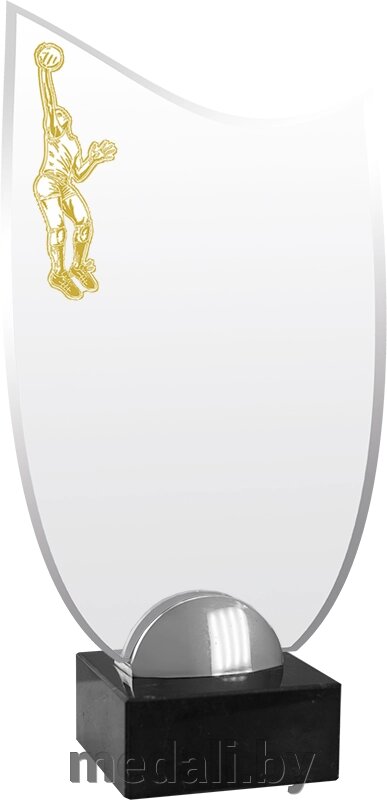 Акриловая награда Волейбол 1708-120-702 от компании ЧП «Квадроком-пром» - фото 1