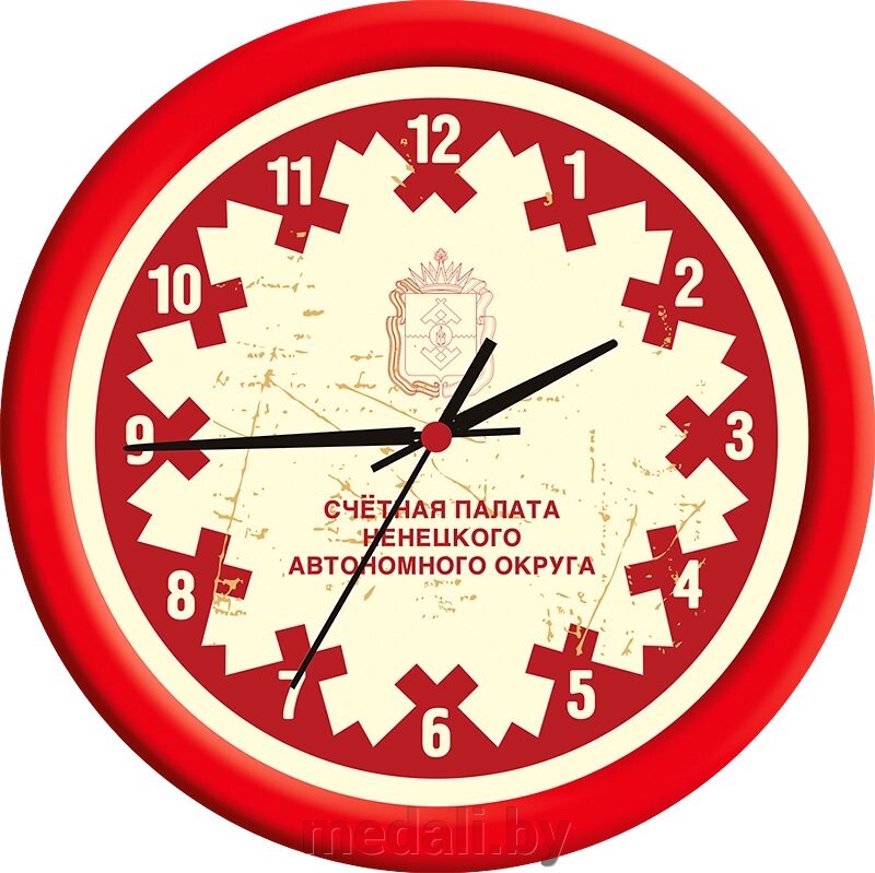 Часы настенные 3220-280-002 от компании ЧП «Квадроком-пром» - фото 1