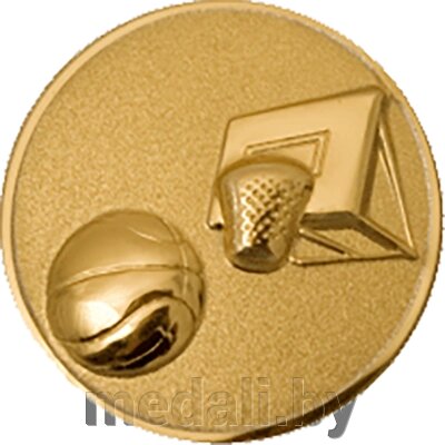 Эмблема баскетбол 1110-050-101 от компании ЧП «Квадроком-пром» - фото 1