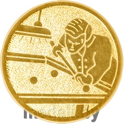 Эмблема бильярд 1147-050-100 от компании ЧП «Квадроком-пром» - фото 1