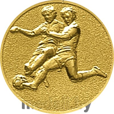 Эмблема футбол золото, 25 мм от компании ЧП «Квадроком-пром» - фото 1