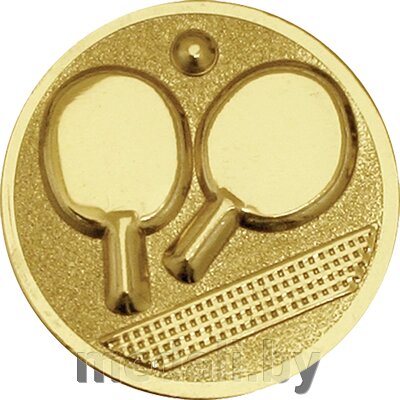 Эмблема настольный теннис 1115-025-100 от компании ЧП «Квадроком-пром» - фото 1