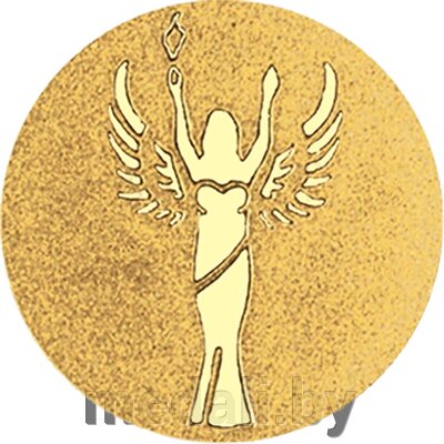 Эмблема Ника золото, 25 мм от компании ЧП «Квадроком-пром» - фото 1