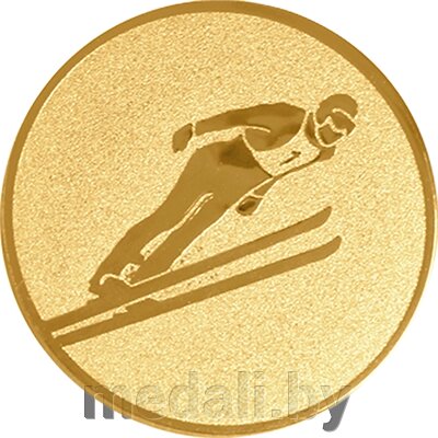 Эмблема прыжки на лыжах с трамплина от компании ЧП «Квадроком-пром» - фото 1