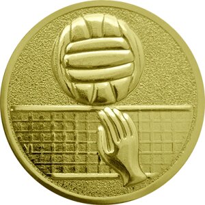 Эмблема волейбол, 25 мм 1111-025-100