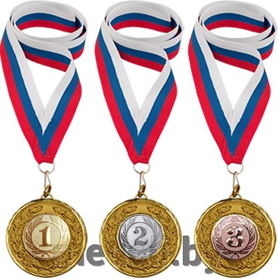 Комплект медалей 3375-050-001 от компании ЧП «Квадроком-пром» - фото 1