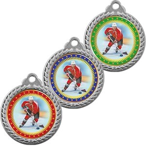 Медаль хоккей 3372-407-002