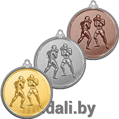 Медаль рельефная бокс 3372-116-301 от компании ЧП «Квадроком-пром» - фото 1