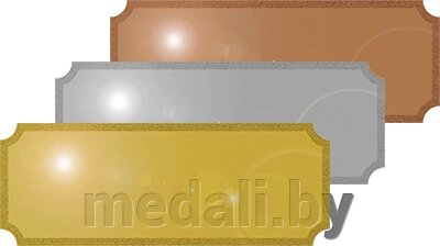 Металлическая табличка 1003-051-100 от компании ЧП «Квадроком-пром» - фото 1